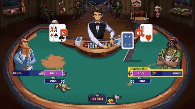 Super Blackjack Battle II Turbo Edition Gameplay | XboxOne PS4 Switch смотреть онлайн