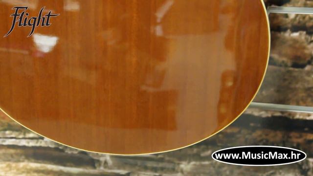 Flight AB-10 elektro-akustična bas gitara смотреть онлайн