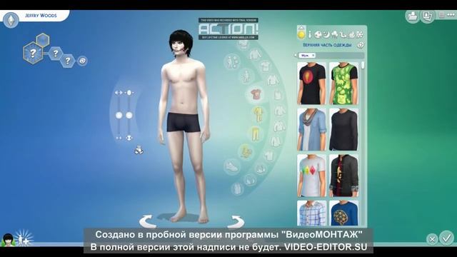 THE SIMS 4 | JEFF THE KILLER CREATE смотреть онлайн