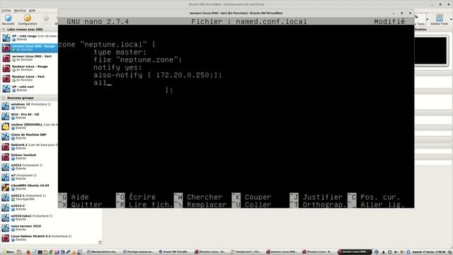 Haute disponibilité DNS - étape 4 - Installation et configuration des zones DNS смотреть онлайн