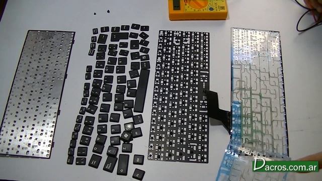 Como Reparar El Teclado De Un Notebook.