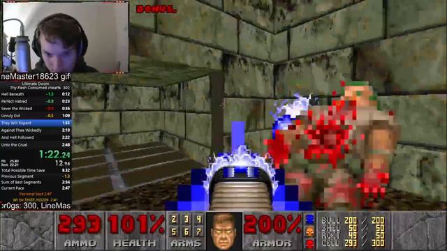 The Ultimate (Classic) Doom Speedrun Episode 4 Cheat% 2:46 смотреть онлайн