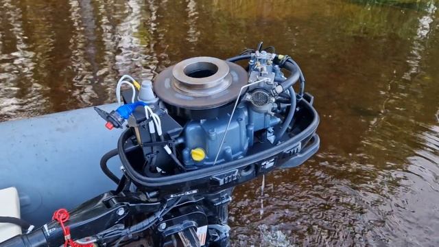 Самодельный электростартер на лодочный мотор Suzuki DF5 [Suzuki DF5]
