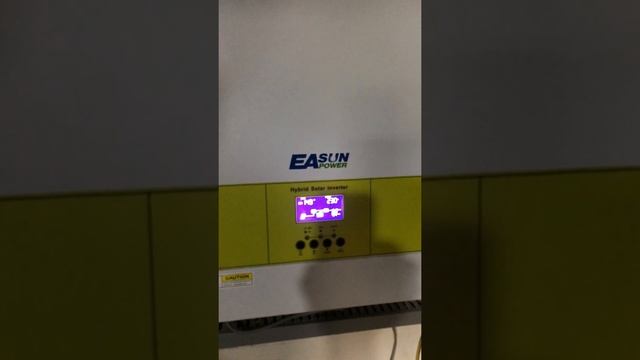 Day 20 Installation And Testing EASUN Hybrid Inverter 3.6kw
