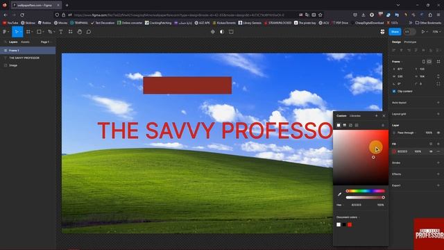 How to Change Figma Background Color (How to Change Canvas Color in Figma) смотреть онлайн
