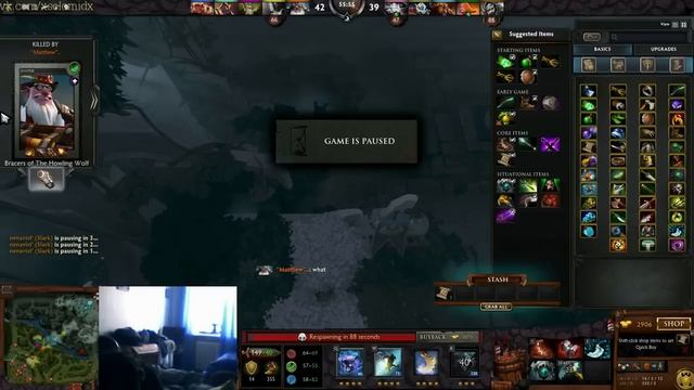 Вова Ураган разбивает клавиатуру Vova Uragan Rage Dota 2