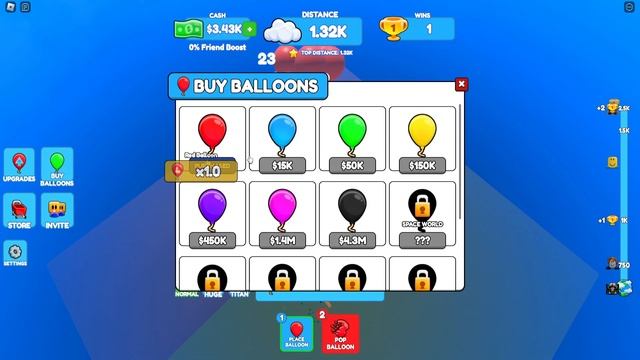 УЛЕТЕЛ В КОСМОС НА ВОЗДУШНЫХ ШАРИКАХ В СИМУЛЯТОРЕ Balloon Simulator РОБЛОКС ! смотреть онлайн