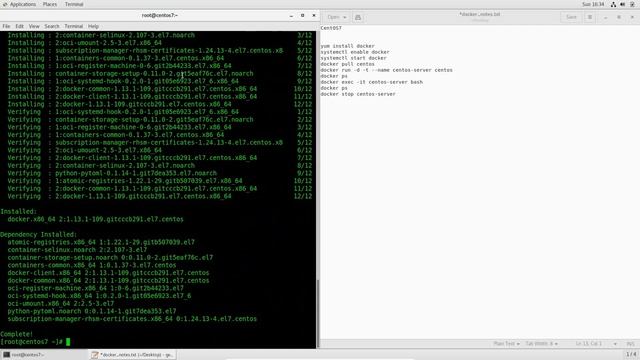 How To get started with Docker on CentOS7 смотреть онлайн