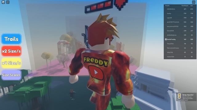 РОБЛОКС но КАЖДУЮ СЕКУНДУ Я СТАНОВЛЮСЬ БОЛЬШЕ! Roblox смотреть онлайн