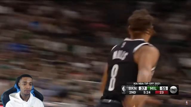 FlightReacts NETS at BUCKS | FULL GAME HIGHLIGHTS | October 19, 2021! смотреть онлайн