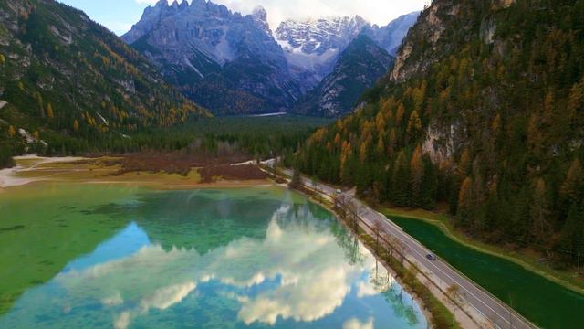 Dolomites 4K - Scenic Relaxation Films With Calming Music