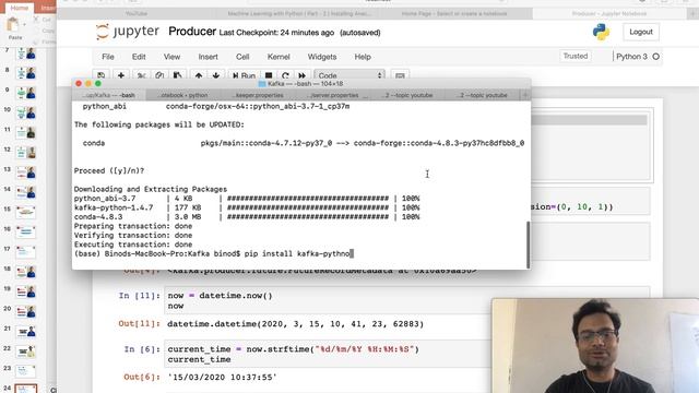 Kafka Tutorial | Python Producer and Consumer code | Python with Apache Kafka смотреть онлайн