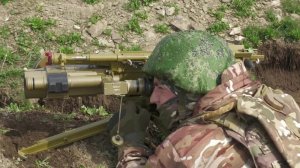На полигоне в Луганской республике мастерство оттачивают добровольцы