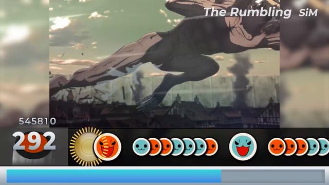 The Rumbling - SiM【太鼓さん次郎2 / 創作譜面 fanmade】 смотреть онлайн