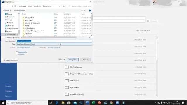 Modifier .odt En .doc