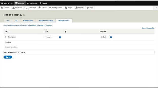 Drupal 8 Site Building, 2.4: Create Category Vocabulary смотреть онлайн