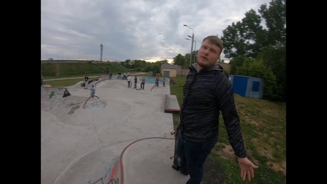 Обзор скейт-парка в Центре Сормово, Нижний Новгород смотреть онлайн