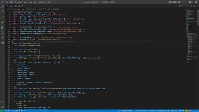 JHipster react change sort icons for entity смотреть онлайн