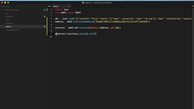 Build Ethereum Dapps With Python - Web3.py #4 смотреть онлайн