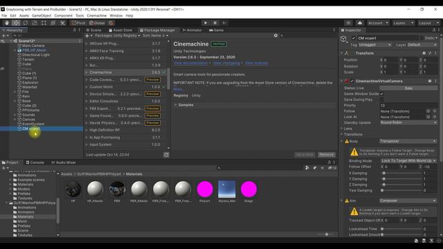 Creating Animations with Animator, Cinemachine, and Timeline смотреть онлайн