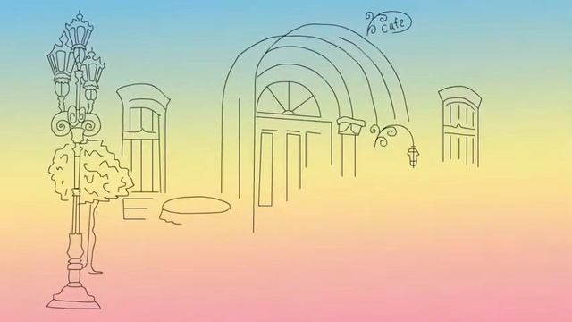 Парижское кафе .Рисованное видео смотреть онлайн