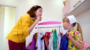 Как Настя превратилась в маленькую