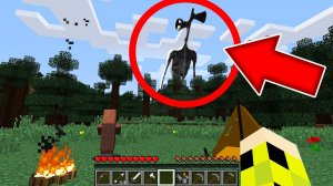 Я НАШЕЛ СИРЕНОГОЛОВОГО В СВОЕМ МИРЕ МАЙНКРАФТ! SIREN HEAD MINECRAFT