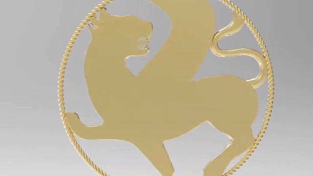 3D Грифон Скифский «звериный стиль»