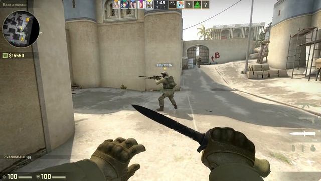 Первая калибровка с большим пингом! CS:GO смотреть онлайн