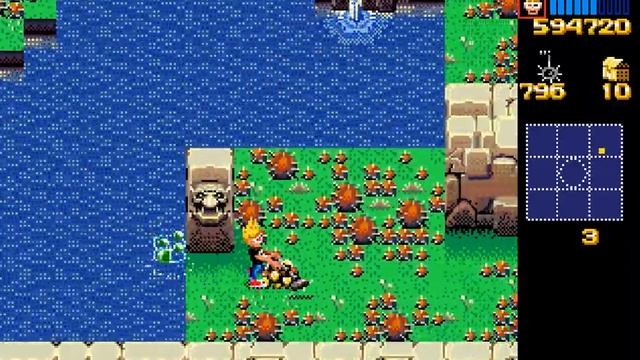 Zombies Ate My Neighbors Level 44, The curse of dr Tongue!!! смотреть онлайн