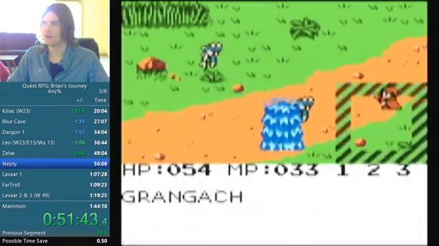 Quest RPG: Brian's Journey any% speedrun in 1:41:21 смотреть онлайн