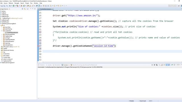 Handling Cookies in Selenium Part-1 смотреть онлайн
