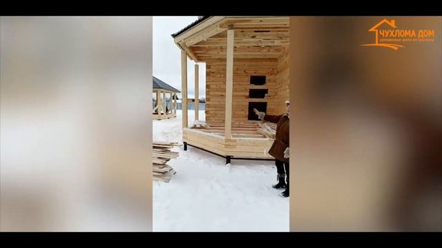 Дома из бруса из Костромы. Отзыв заказчика. СК 