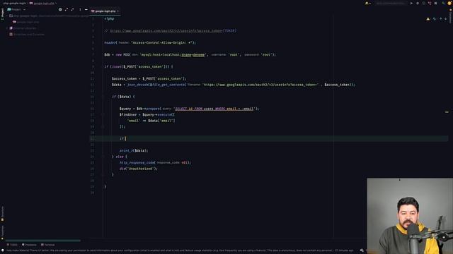 React + PHP ile Google Login смотреть онлайн