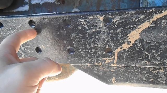 Решение по треснутому лонжерону трактора Т-40 смотреть онлайн