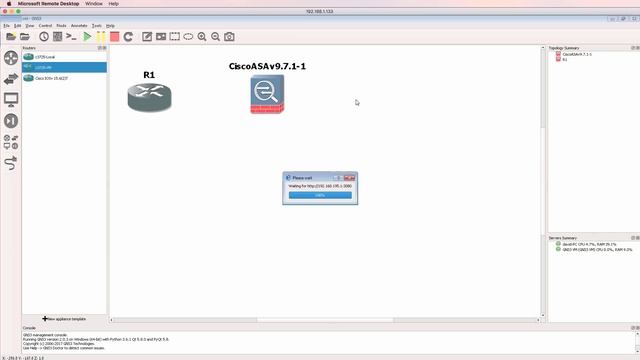 Cisco ASAv 9.7.1 with GNS3 - use VIRL 1.3 images in your GNS3 topologies running on Windows смотреть онлайн