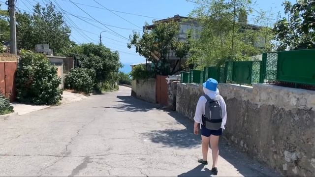Крым Алупка/Как доехали,где поселились,море. смотреть онлайн