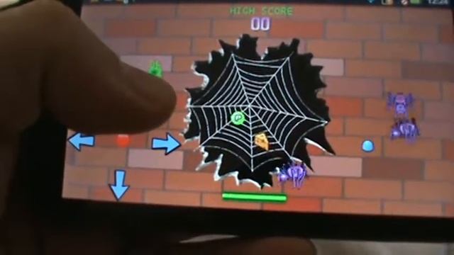Great Android Game Spider Attack смотреть онлайн