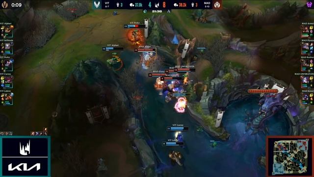 VIT vs MAD - Highlights | Week 8 Day 1 S12 LEC Spring 2022 | Vitality vs Mad Lions W8D1 смотреть онлайн