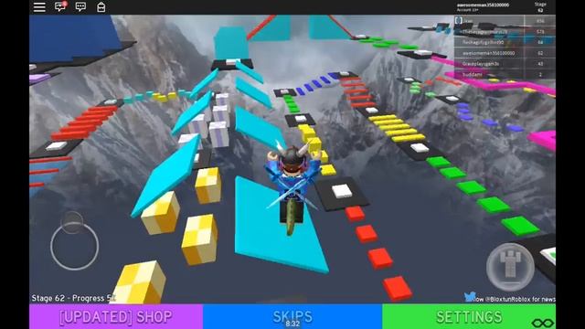 ROBLOX Mega Fun Obby 1-100 time lapse смотреть онлайн