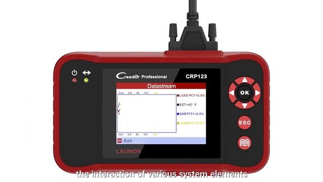 X431 CRP123 OBD2 Diagnostic Tool Auto Scanner Engine Transmission ABS SRS смотреть онлайн