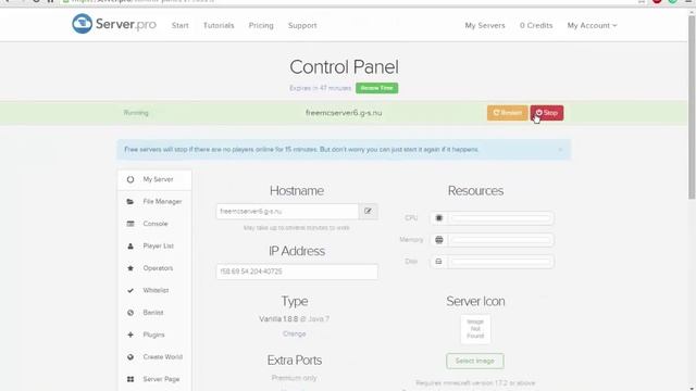 Server.pro | Free Minecraft server hosting! смотреть онлайн