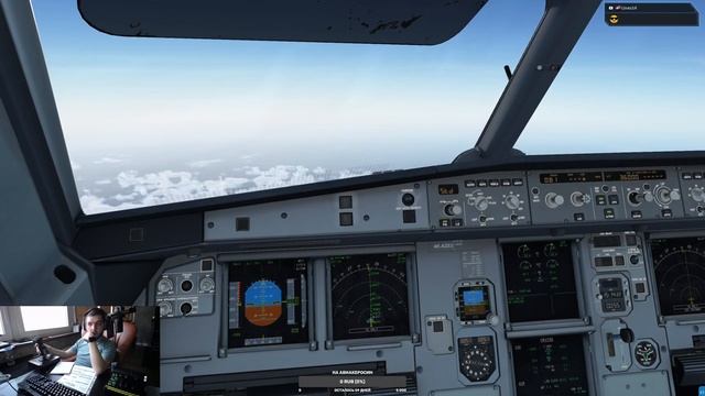 Xplane11 Ивент Vatsim Баку - Киев на FFA320 + Xenviro смотреть онлайн