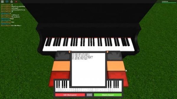 Minecraft - Minecraft by: C418 on a ROBLOX piano.