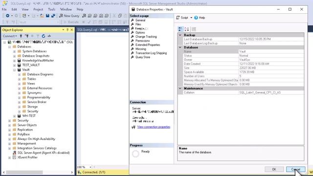 How To Find Database Location in SQL Server Management Studio смотреть онлайн