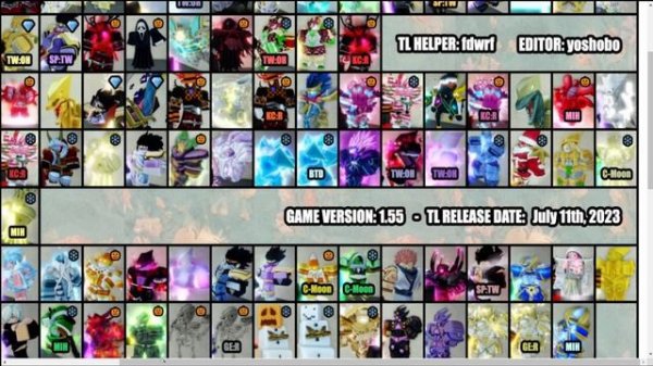 [YBA] NEW OFFICIAL YBA SKIN TRADING TIER LIST (JULY 2023)