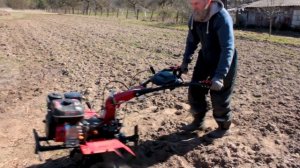 Установка фрез и культивация участка | Мотоблок Weima WM1000N-6