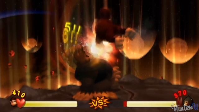 Donkey Kong Jungle Beat (Wii) - 100% Walkthrough Part 19 - Kong of the Mountain (Boss Rush) смотреть онлайн