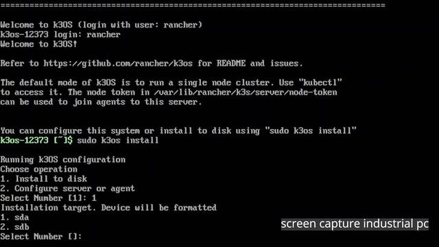 How to install k3OS and the UMH stack on an IPC and connect via SSH смотреть онлайн