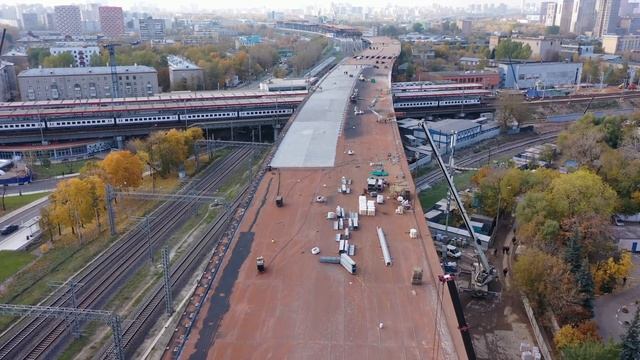 Строительство СВХ от Алтуфьевского до Дмитровского шоссе смотреть онлайн